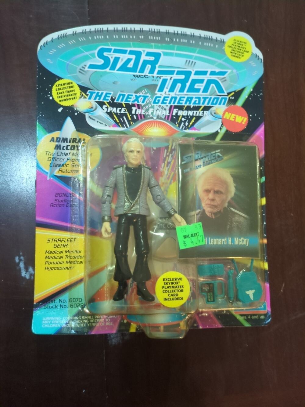 Playmates Toys Star Trek Tng Admiral Mccoy Action Figure